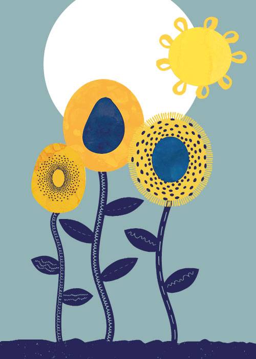Yellow Flowers – Kunst