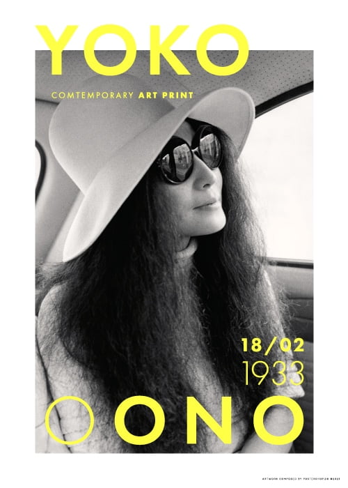 Yoko Ono White Hat – Kunst