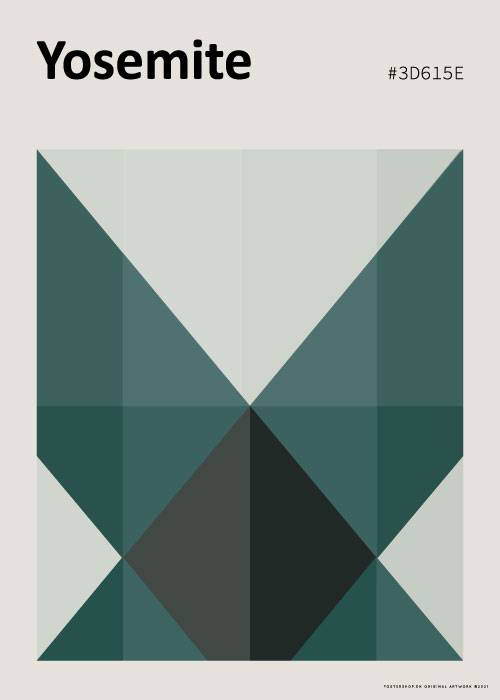 Yosemite Art Plate – Kunst