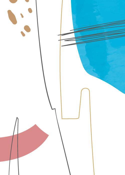 Abstract Land By The Sea – Kunst