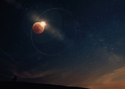 Blood Moon – Naturmotiver