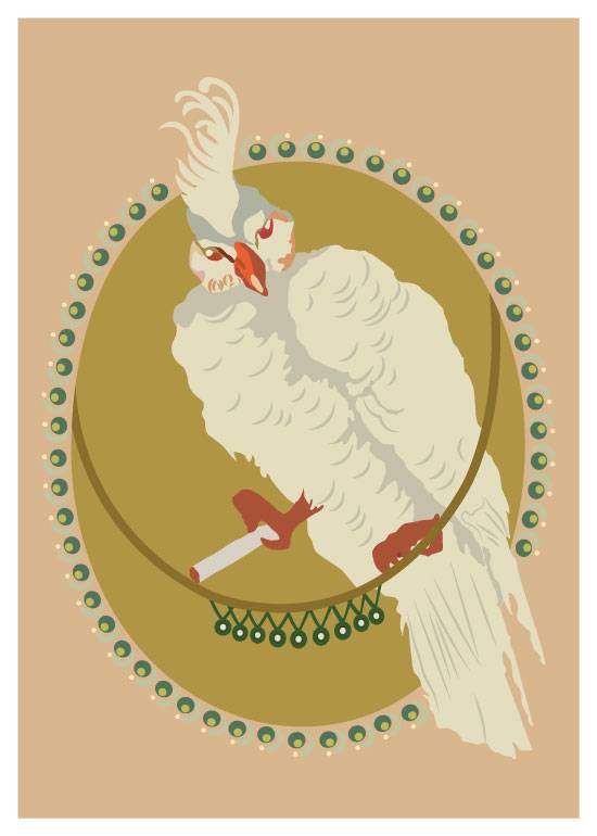 Cockatoo – Vintage/Retro plakater