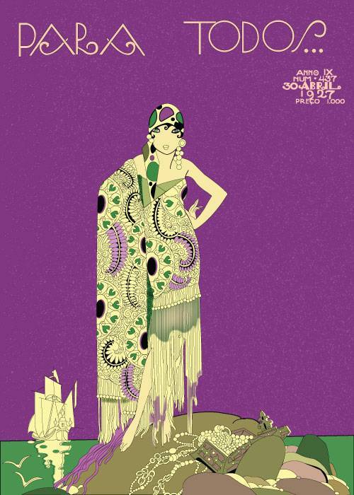 Para Todos April 1927 – Vintage/Retro plakater