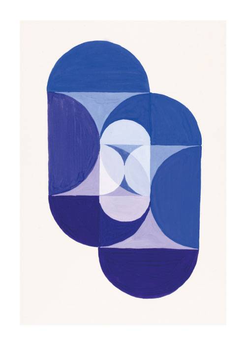 Joseph Schillinger Key Blue – Kunst