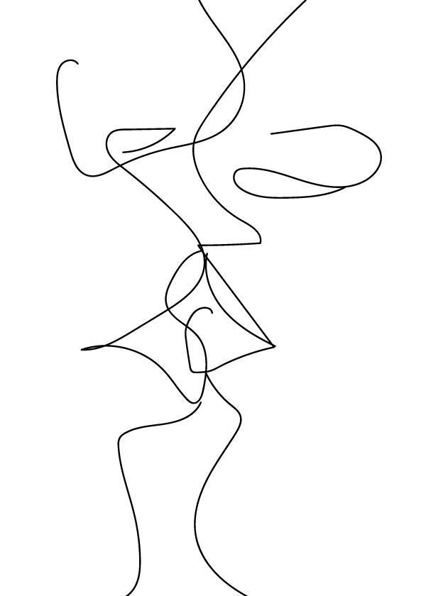 Keep Kissing – Grafiske Plakater