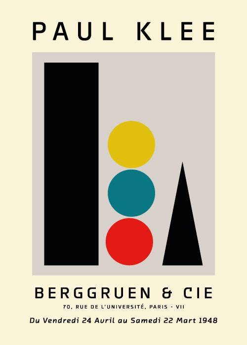 Klee The Basic Shapes – Kunst