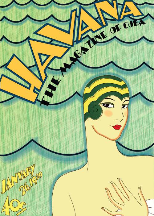 Havana Magazine – Vintage/Retro plakater