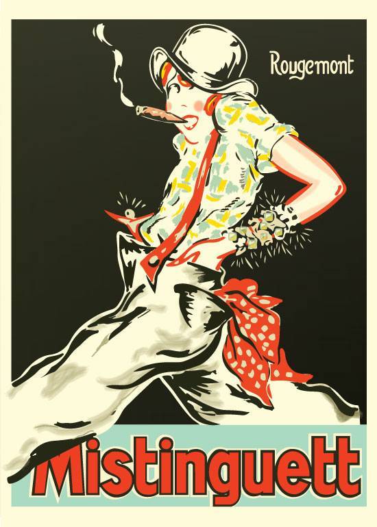 Mistinguett – Vintage/Retro plakater