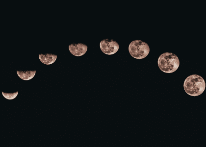 Moon Cycle – Naturmotiver