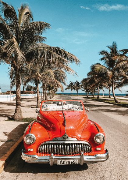 Red Car – Fotokunst