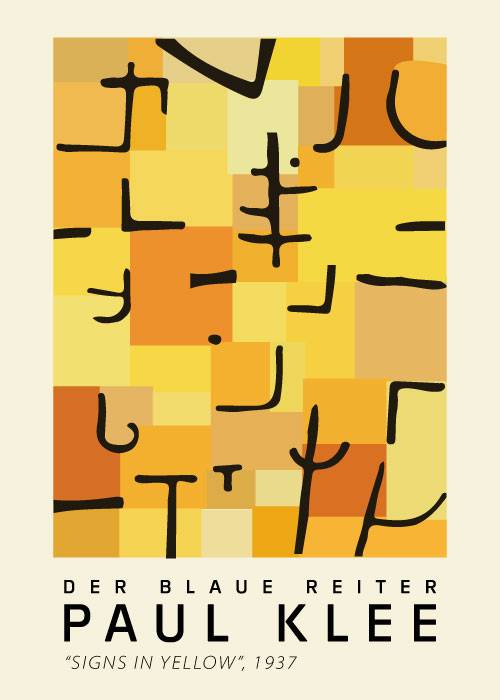 Signs In Yellow – Kunst