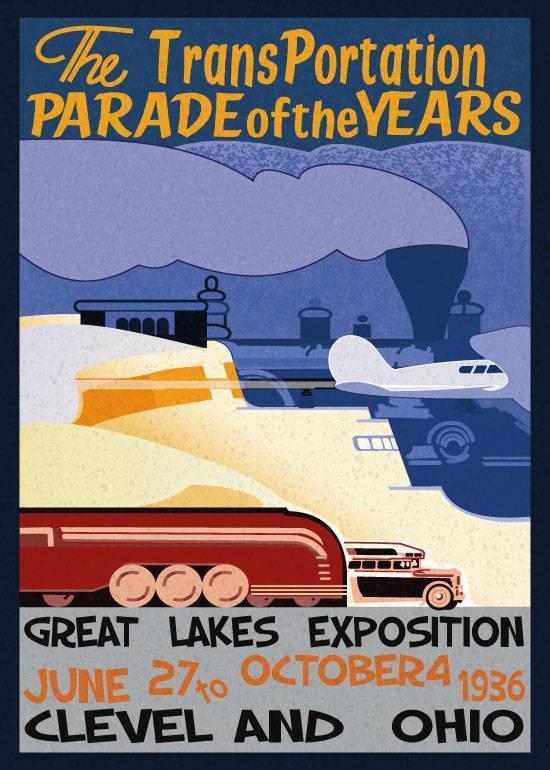 Transportation Parade – Vintage/Retro plakater