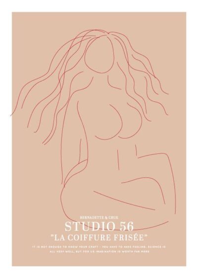Matisse La Coiffure kunstplakat fra Postershop.dk - Moderne kunst